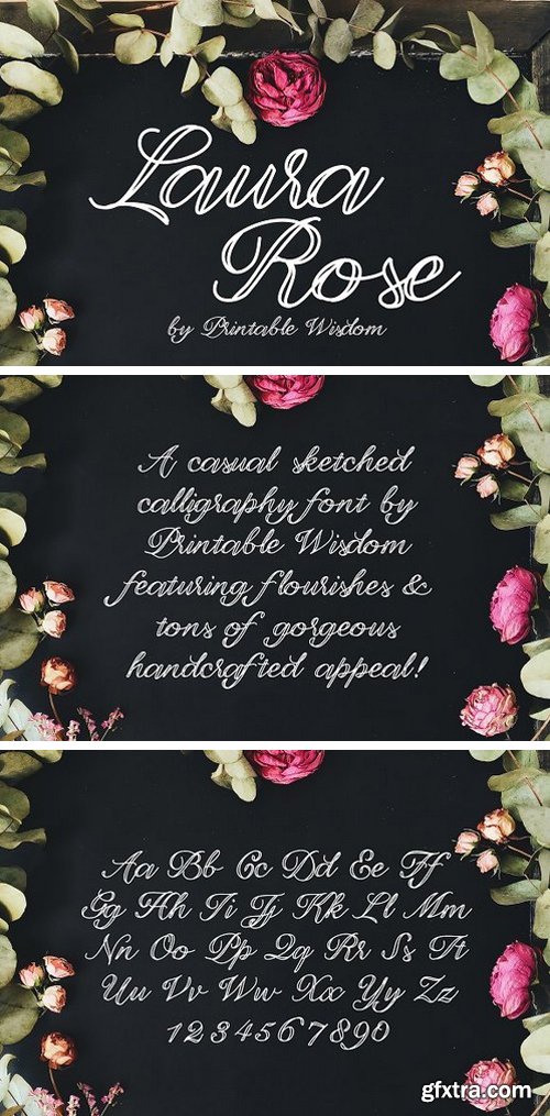 CM - Laura Rose Font 1729689