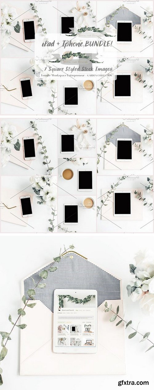 CM - Ipad + Iphone BUNDLE! 7Styled Images 1383583