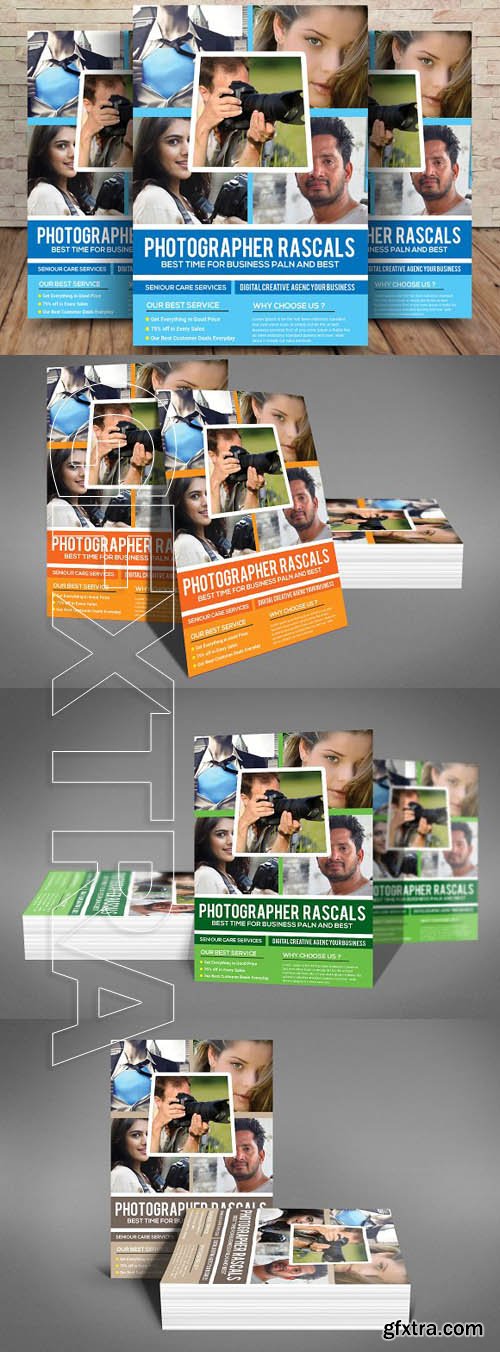 CreativeMarket - Photography Flyer 1813835