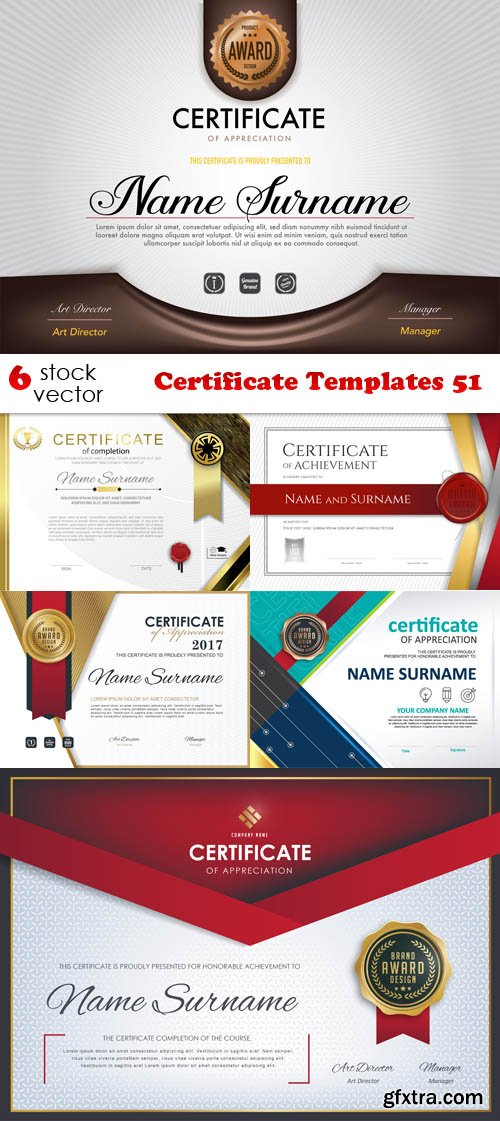 Vectors - Certificate Templates 51