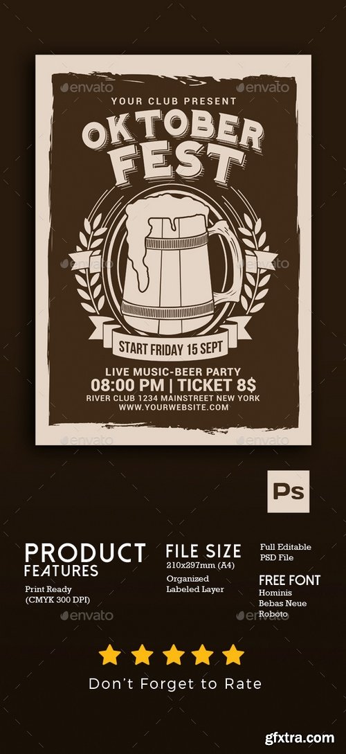 Graphicriver - Oktober Fest Flyer 20577501