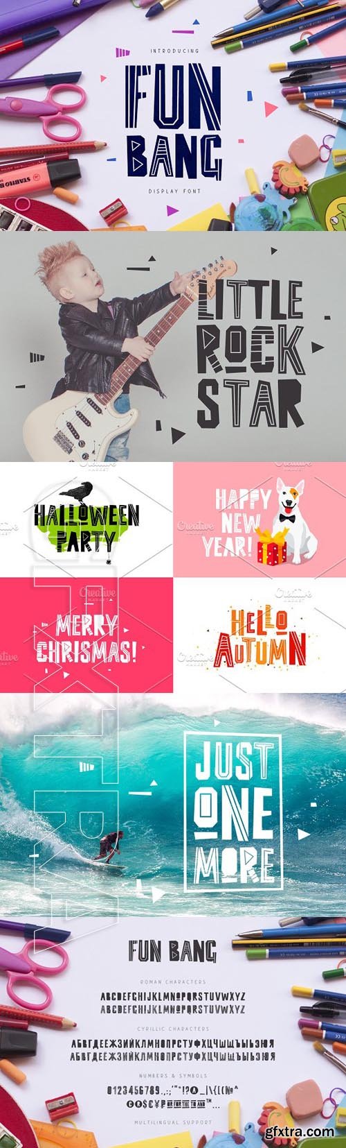 CreativeMarket - Fun Bang 1802210