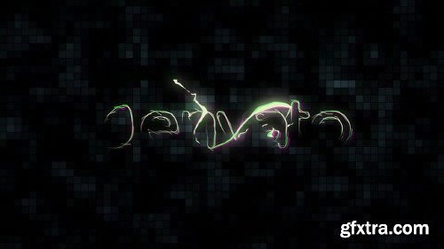 Videohive Electro Glitch Logo 20216086