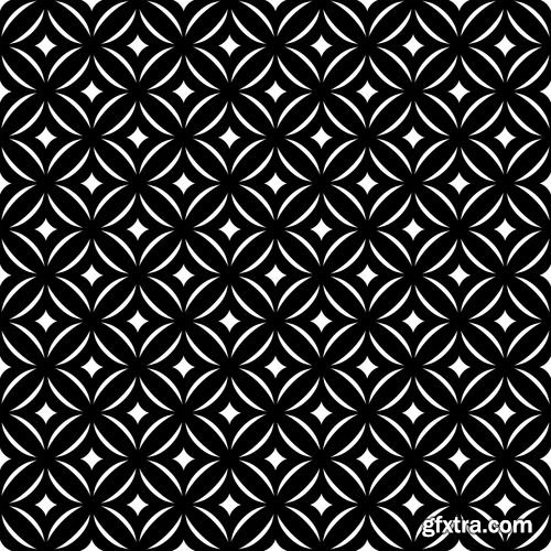 Modern abstract geometry seamless pattern design 8