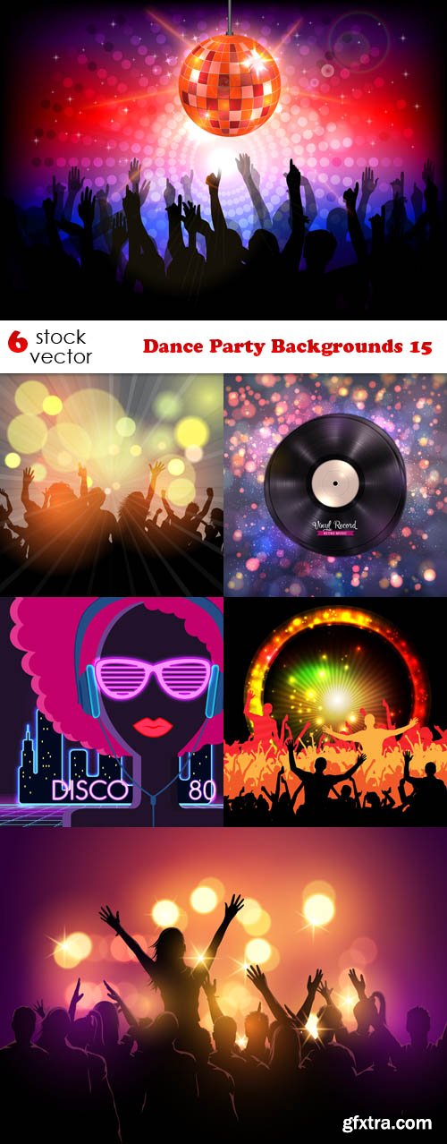 Vectors - Dance Party Backgrounds 15