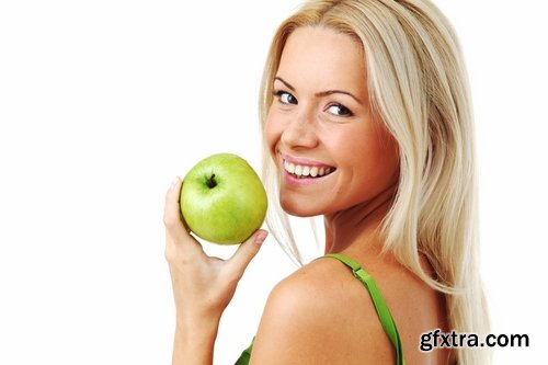 woman eating apple woman beautiful smile 25 hq jpeg