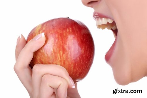 woman eating apple woman beautiful smile 25 hq jpeg