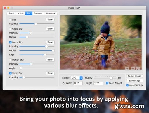 Image Plus 1.2 (Mac OS X)