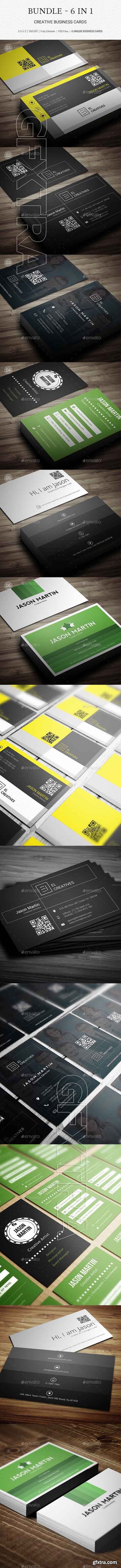 GraphicRiver - Bundle - Pro Corporate Business Cards - B42 20563190