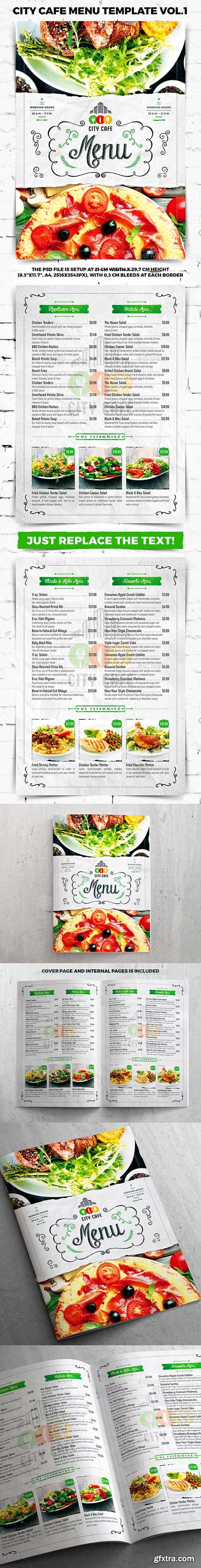 GR - City Cafe Menu Template vol.1 20520551