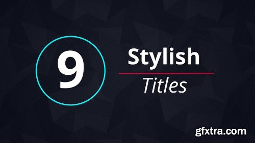 Videohive Info Titles Pack 16458376