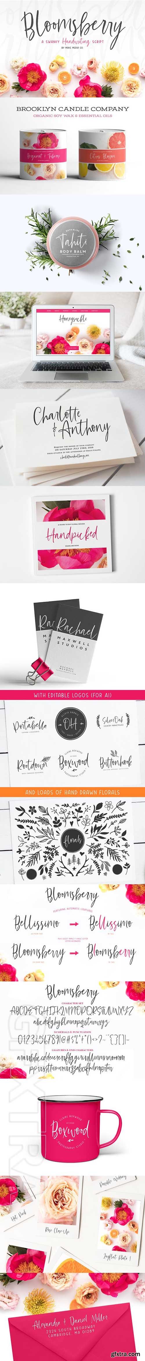 CreativeMarket - Bloomsberry Type & Graphics