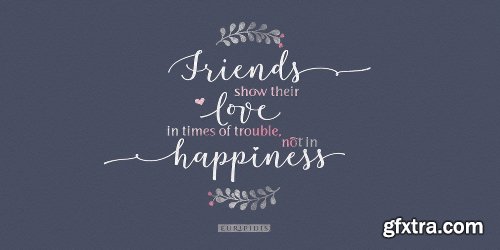 Lovingly Friends Font Family - 17 Fonts