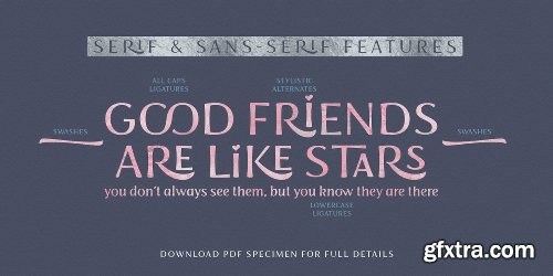 Lovingly Friends Font Family - 17 Fonts