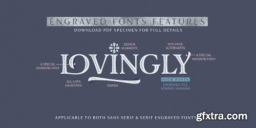 Lovingly Friends Font Family - 17 Fonts