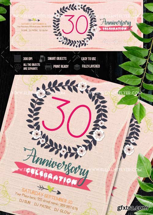 Anniversary V27 Flyer template