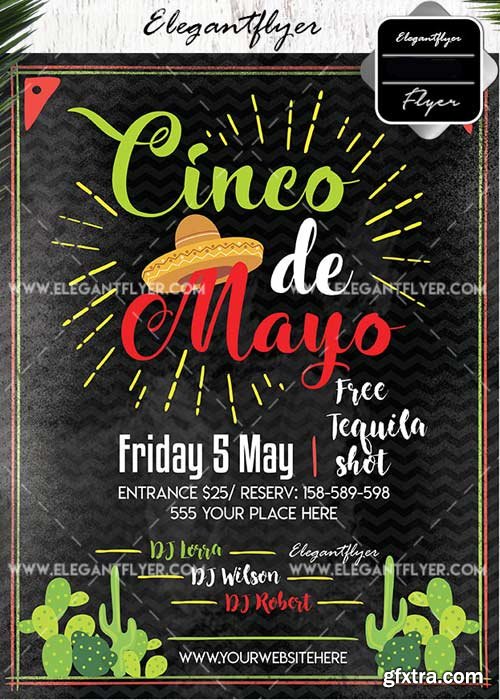 Cinco de Mayo Flyer V41 Template