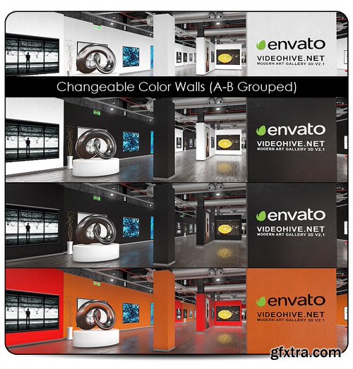 Videohive Modern Art Gallery 3D v2.1 15929195