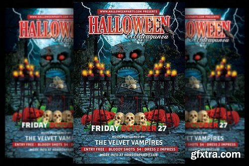 CM - Halloween Party Flyer 1772825