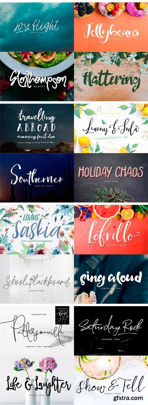 CM - 102 Fonts & Graphics Bundle 1778651