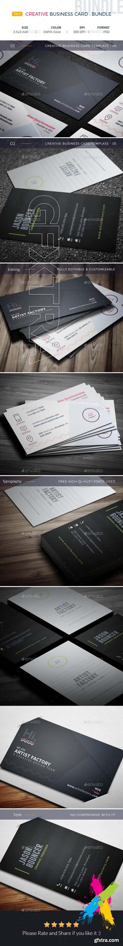 GraphicRiver - Creative Business Card Bundle 20560868