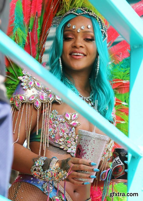 Rihanna – Carnival in Barbados August 8, 2017