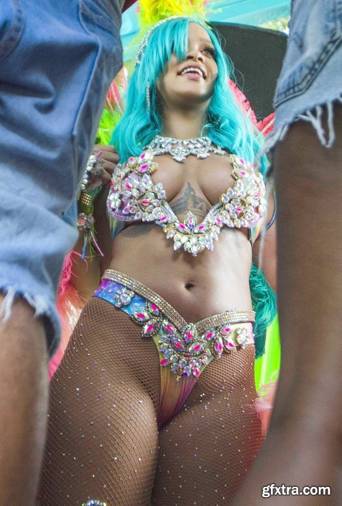 Rihanna – Carnival in Barbados August 8, 2017