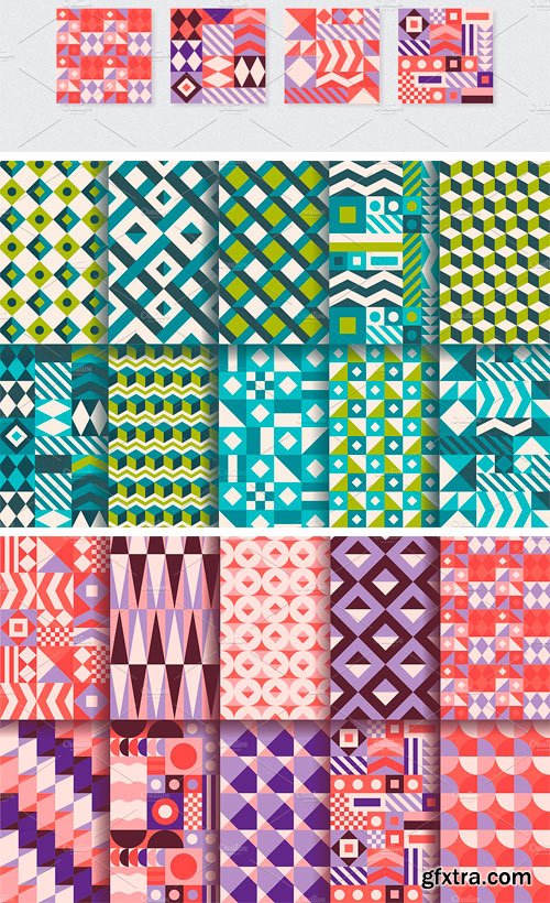 CM - Geometric - Seamless Patterns 1710701