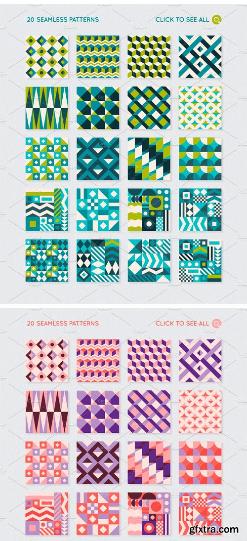 CM - Geometric - Seamless Patterns 1710701