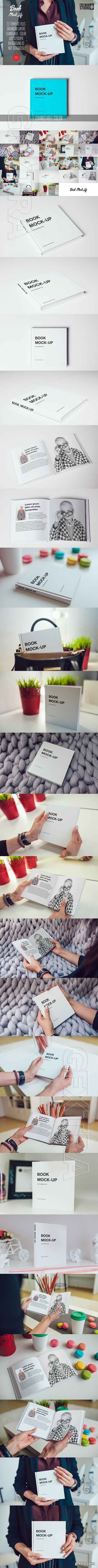 CreativeMarket - Book Mock-Up 2017 1827049