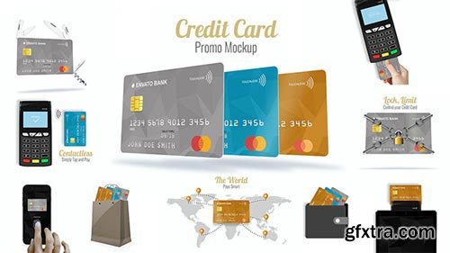 Videohive - Credit Card Promo Mock-up - 20535580