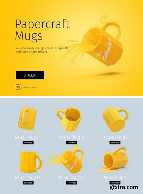 CM - Papercraft mug 1783021