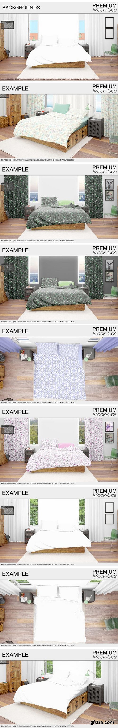 CM - Bedding Mockup Set 1760649