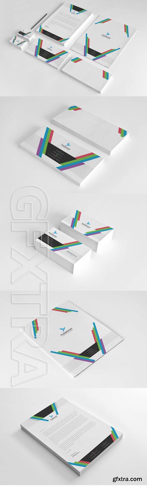 CreativeMarket - MRETAIL CORPORATE STATIONARY 1827808