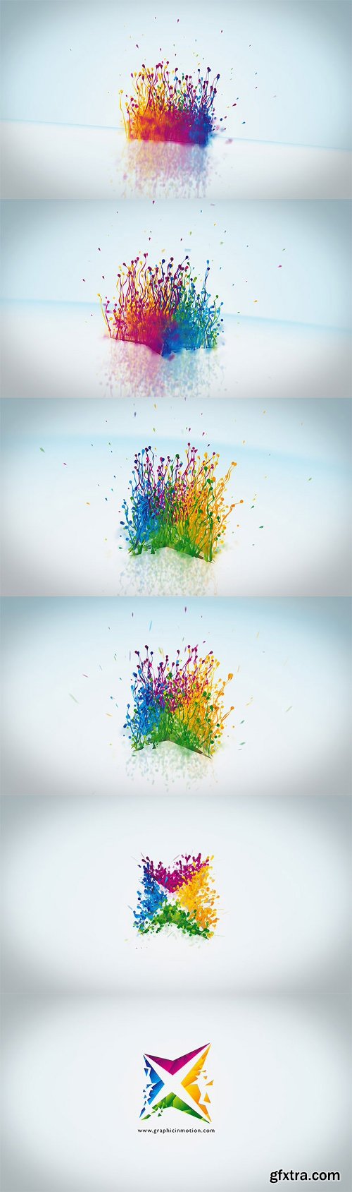 Videohive Particles Splash Logo Reveal 10804887