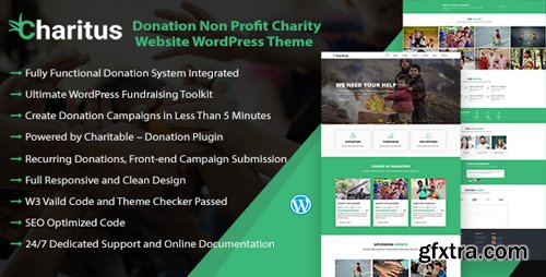 ThemeForest - Charitus v1.0 - Charity WordPress Theme with Donation System - 20093842