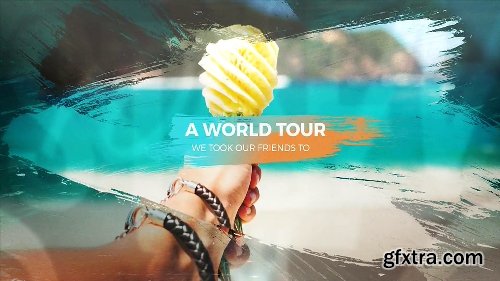 Videohive Travel Feels - Brush Slideshow 20482347