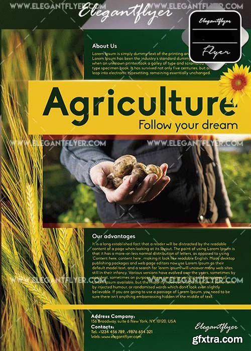 Agriculture Corporate V19 Flyer Templates