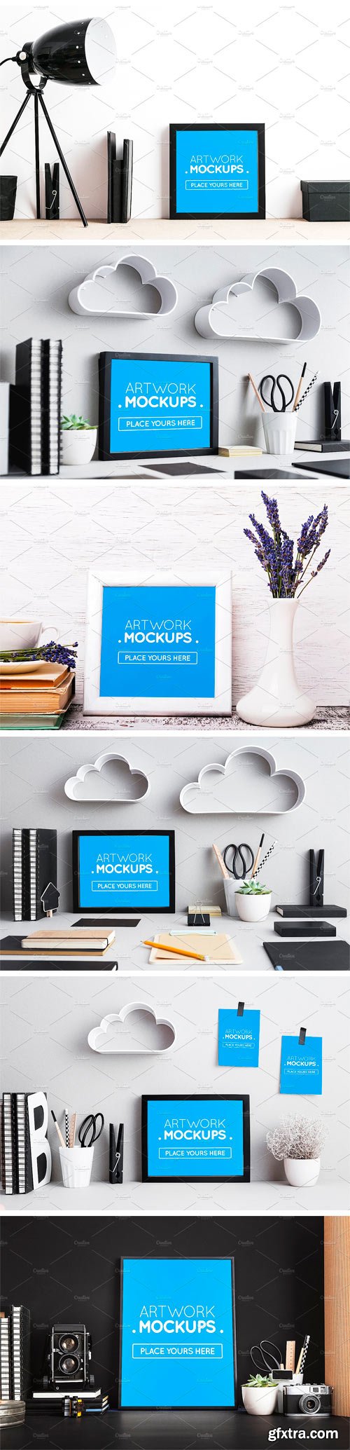 CM - +11 Posters, Frames Mockups Vol 1 1769689