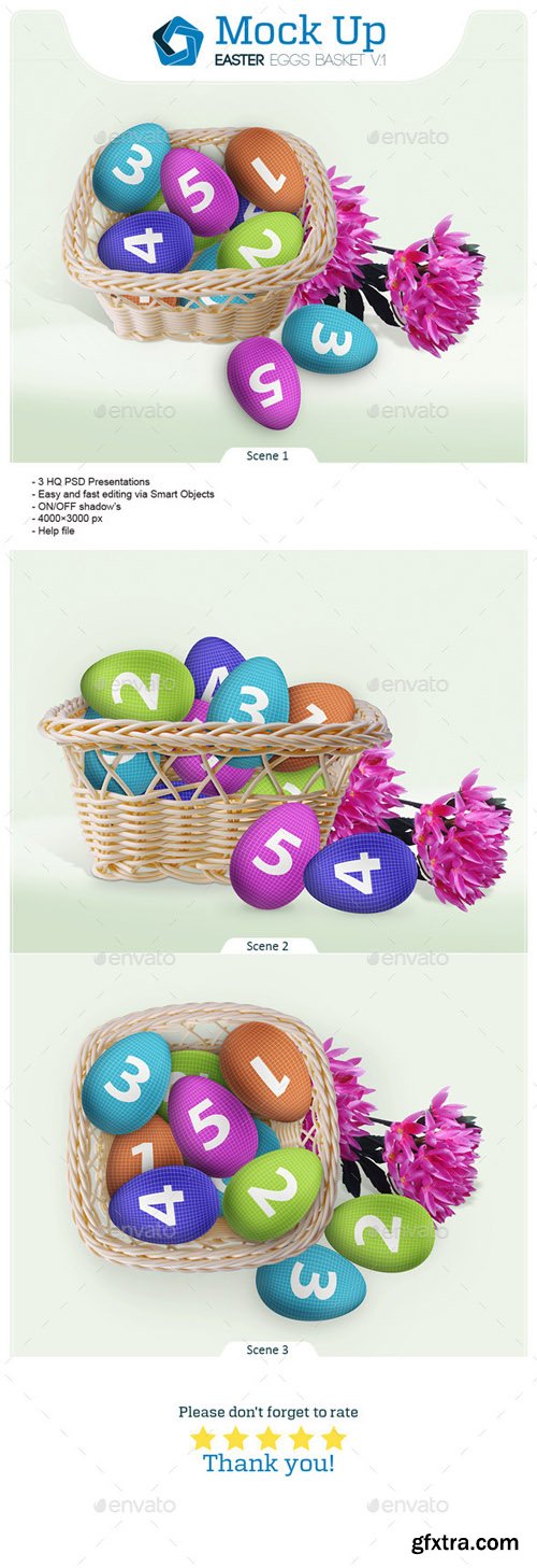 GR - Easter Eggs Basket V.1 10624064