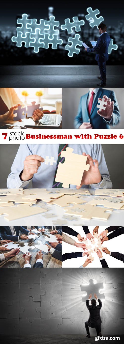 Photos - Businessman with Puzzle 6