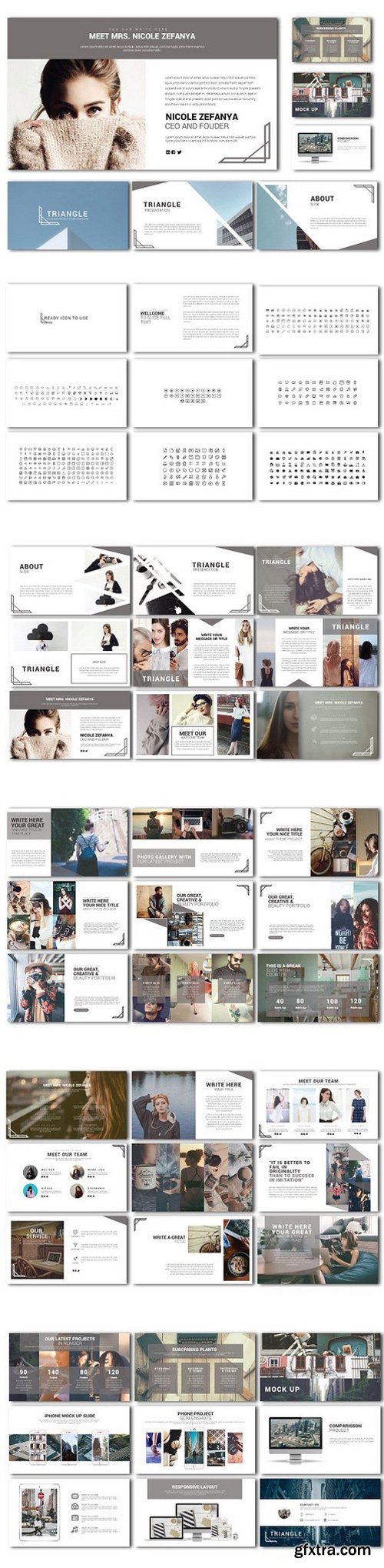 CM - Triangle Presentation Templates 1769259