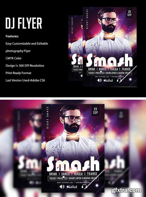 CM - DJ Flyer Template 1783209