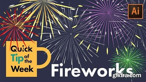 Quick Tip of the Week: Vector Fireworks in Illustrator