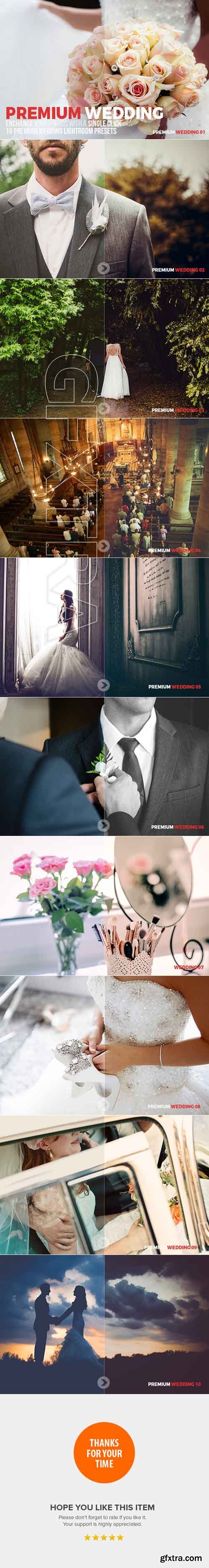 GraphicRiver - 10 Premium Wedding Lightroom Presets 20599287