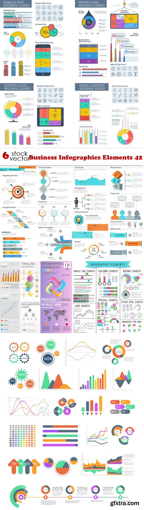 Vectors - Business Infographics Elements 42