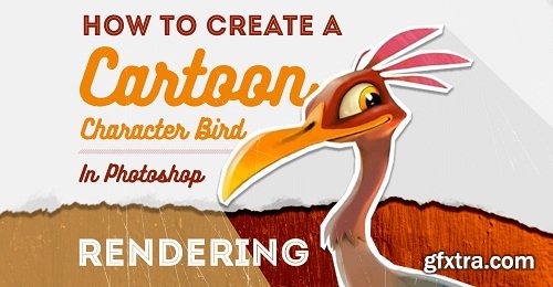 How to Create a Cartoon Character Bird Pt 3 – Rendering