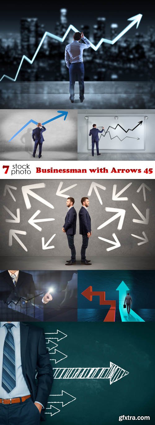 Photos - Businessman with Arrows 45