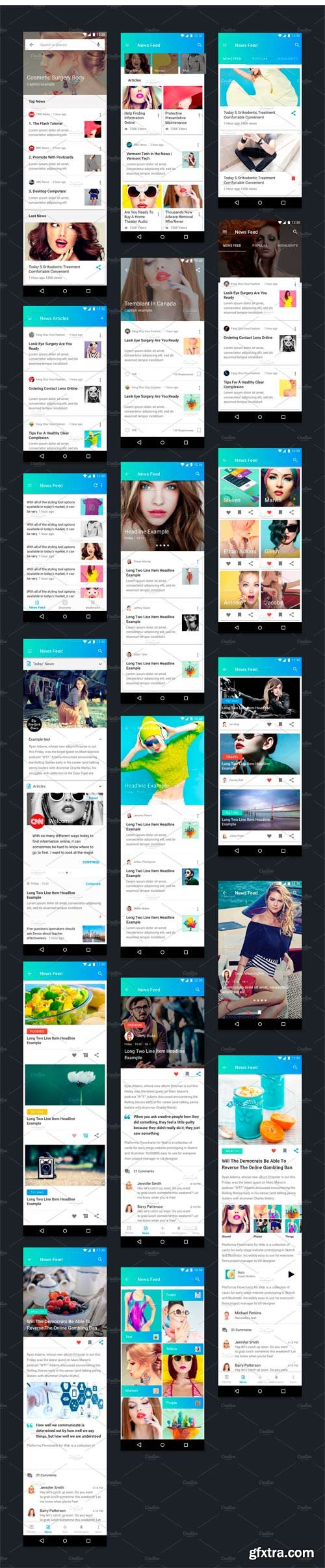 CM - Material Theme UX/UI Kit 1781595