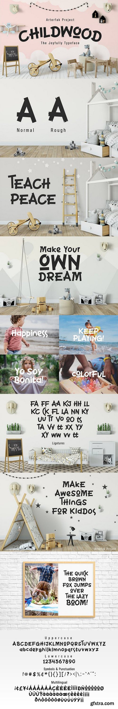 CM - Childwood Display Fonts 1783974